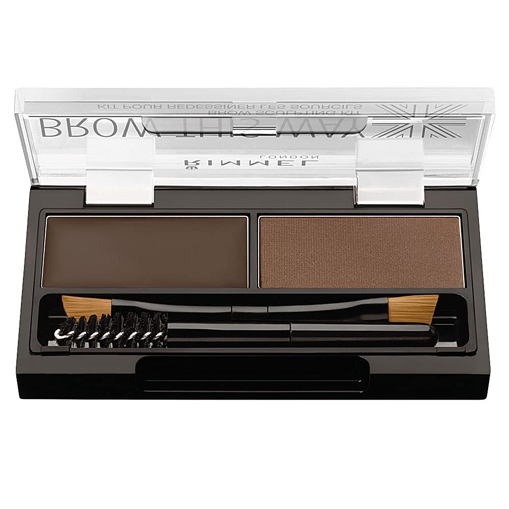 Rimmel Brow This Way Kit: cejas modeladas con cera y polvo para un look definido