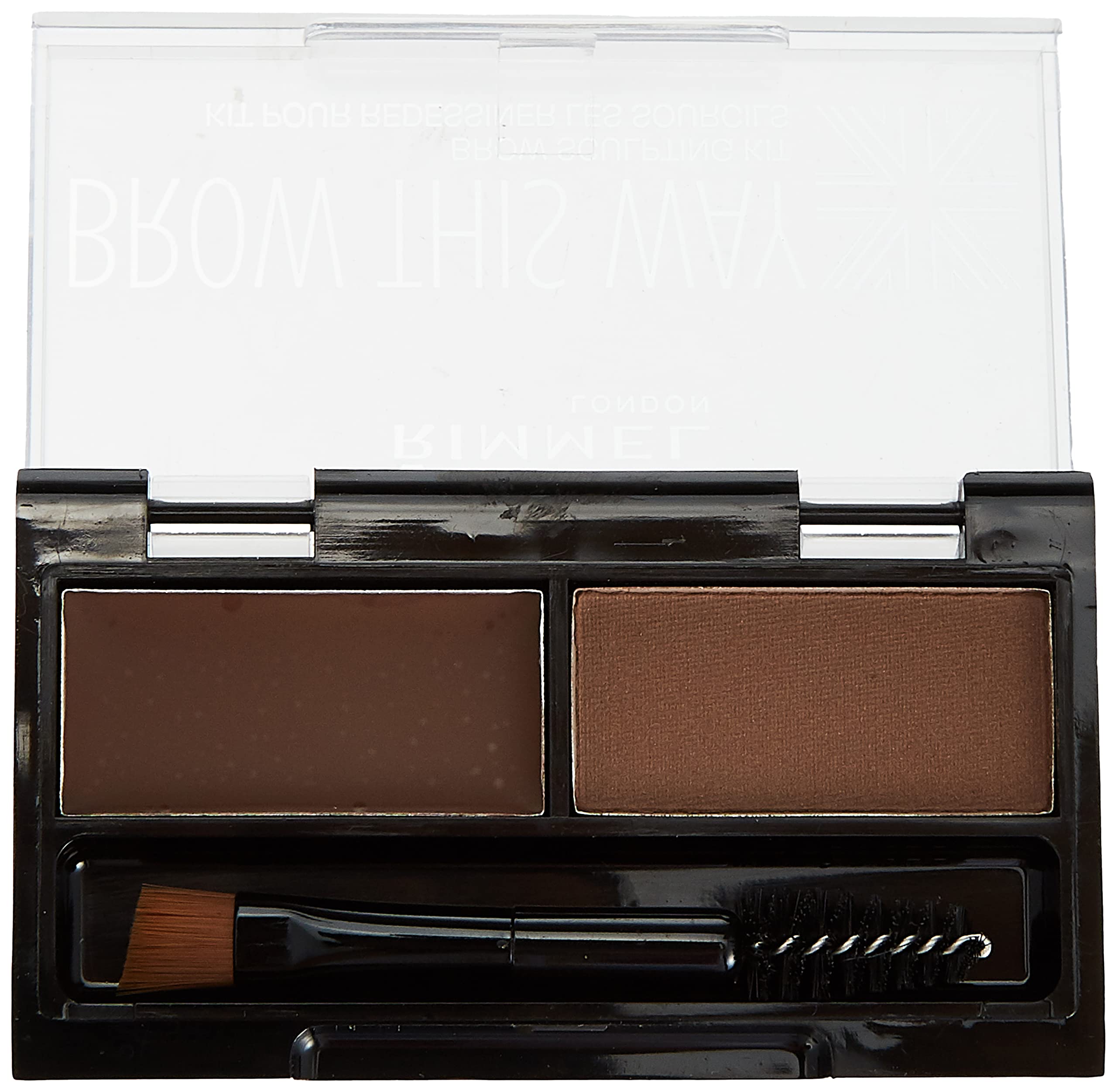 Rimmel Brow This Way: polvo para cejas aporta color suave y duradero.
