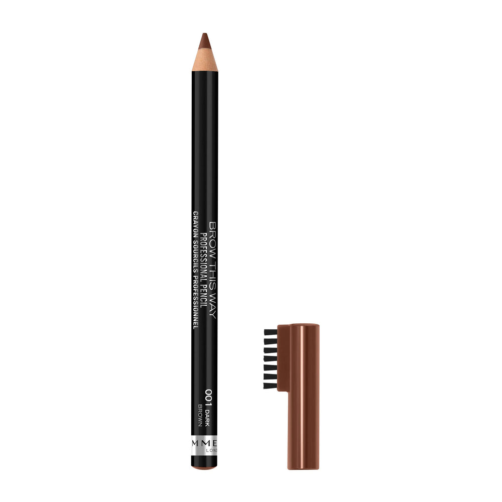 Rimmel Brow This Way con pincel integrado para acabado preciso