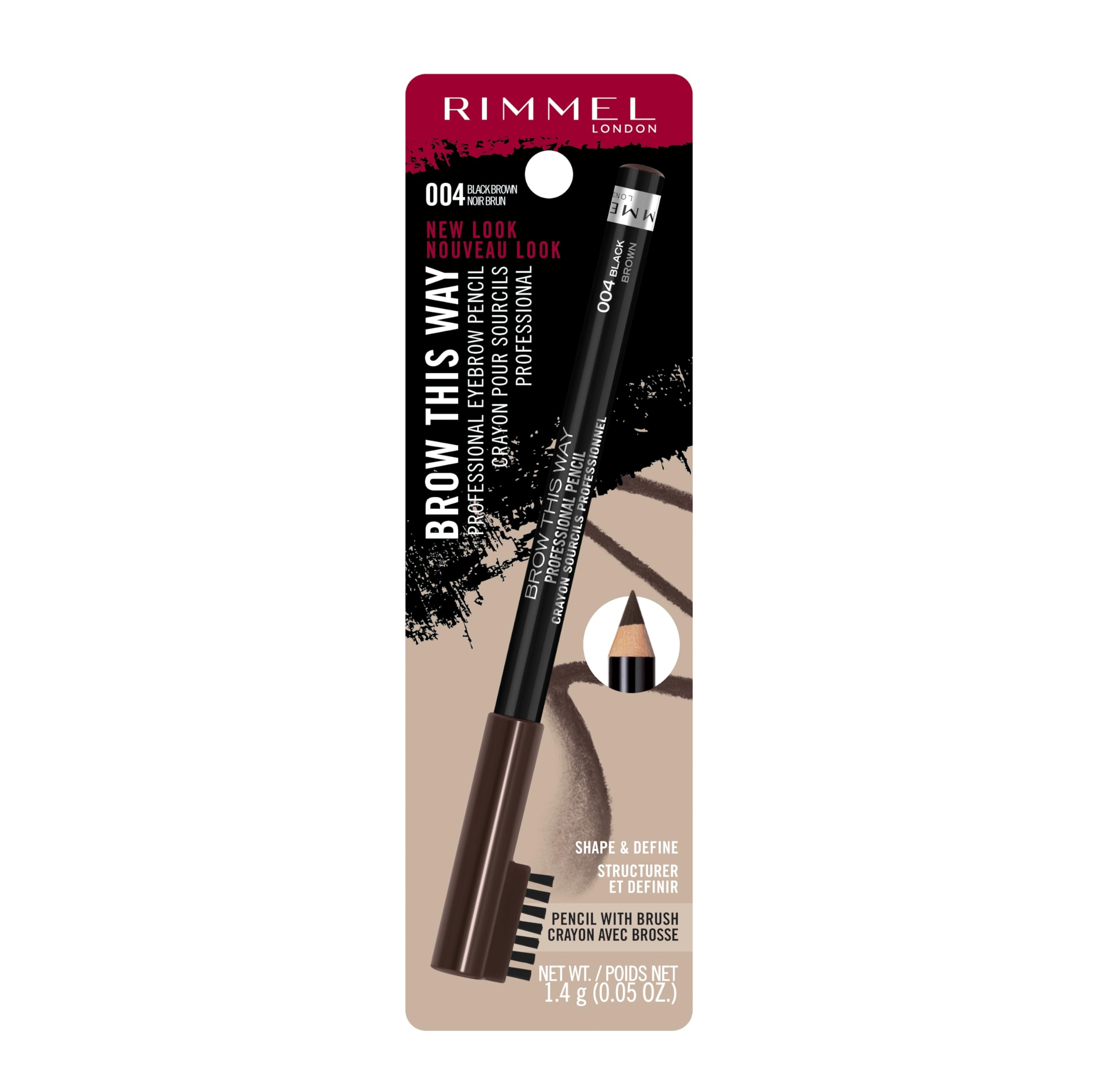 Rimmel Brow This Way: trazo corto para un look natural y definido.
