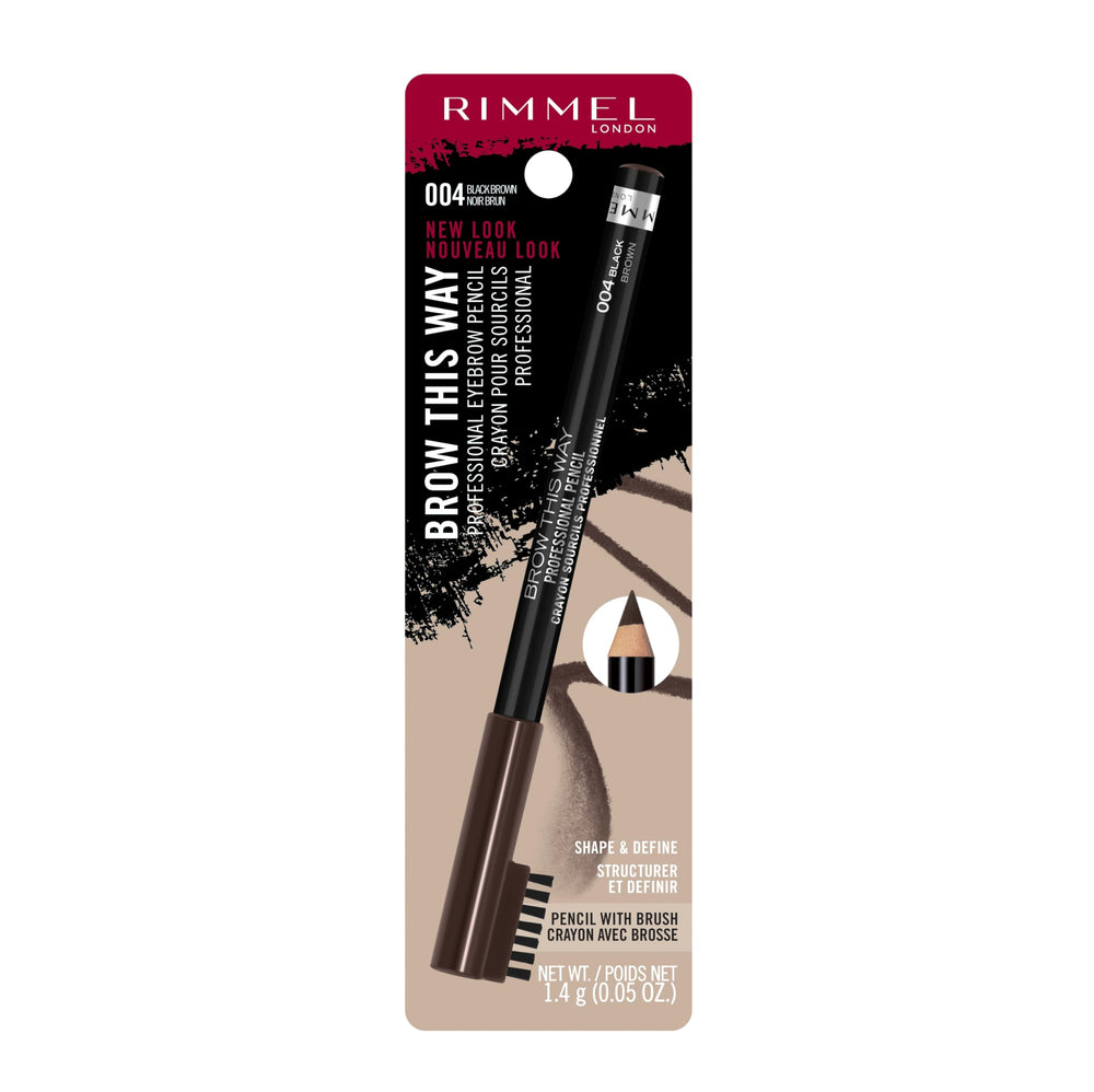 Rimmel Brow This Way: trazo corto para un look natural y definido.
