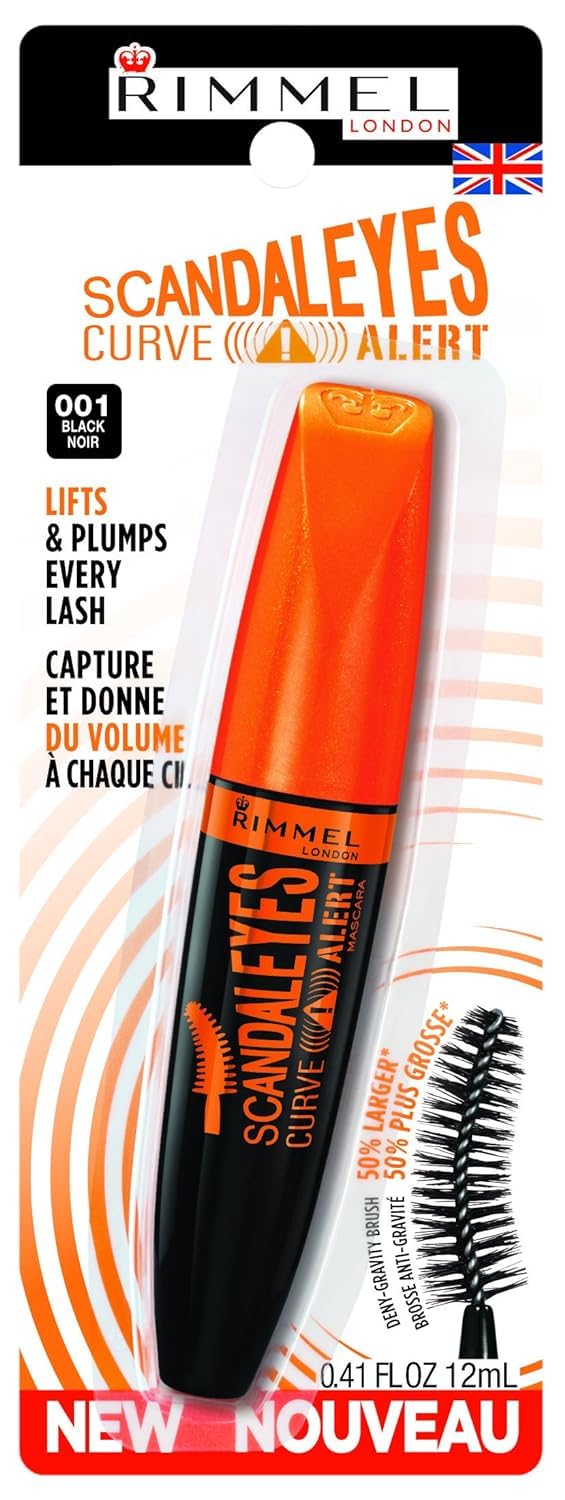 Rimmel Curve Alert: efecto de volumen denso para un look diario o noche.