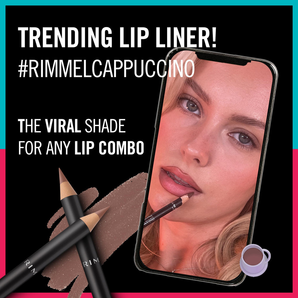 Rimmel Lasting Finish combina con labiales rosa nude para look natural.