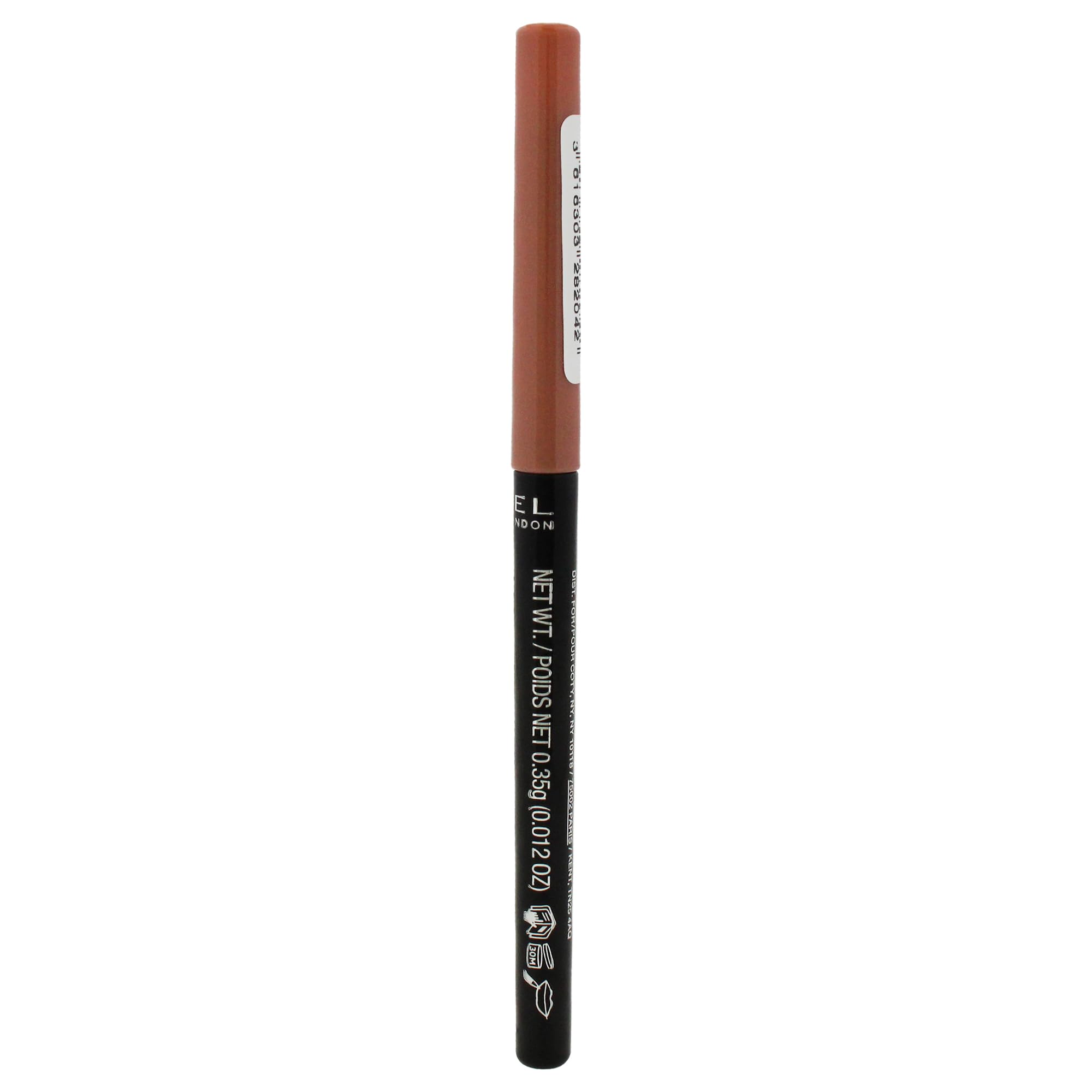 Aplicación suave del delineador Exaggerate de Rimmel en tono Innocent para definición duradera