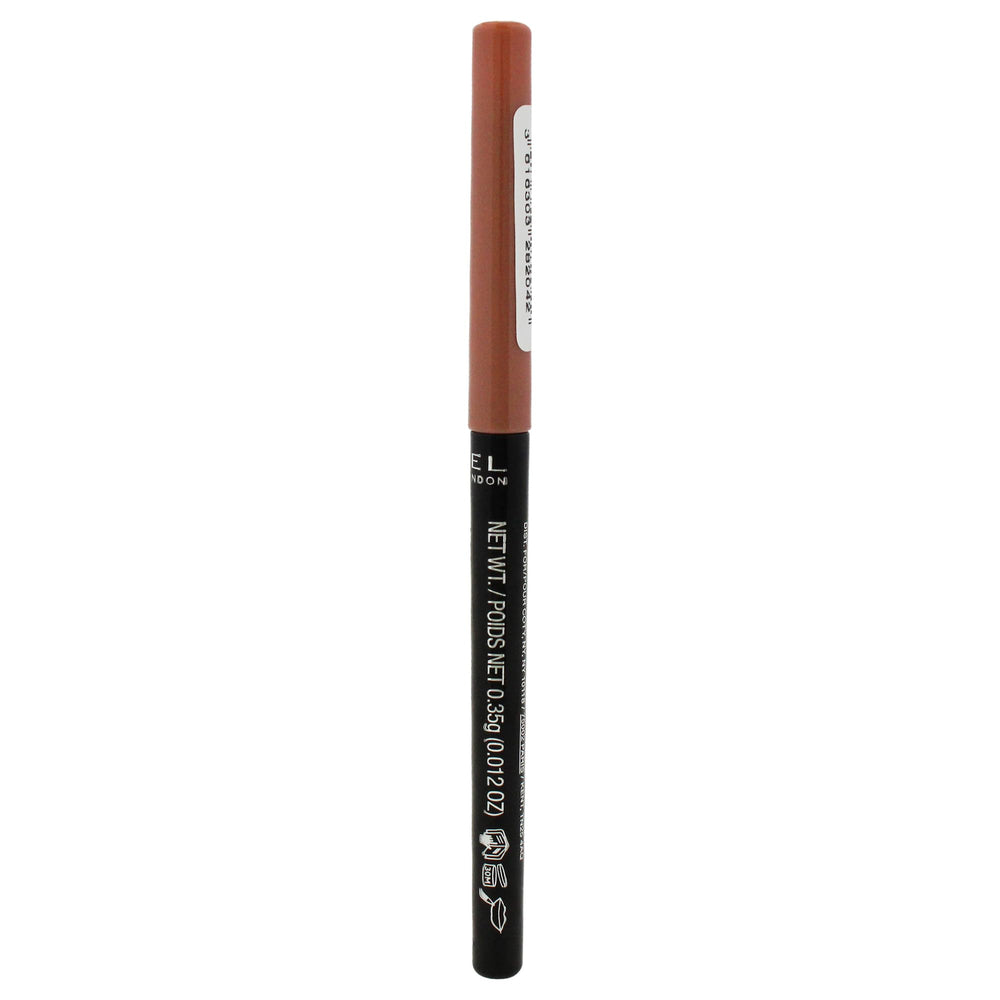 Aplicación suave del delineador Exaggerate de Rimmel en tono Innocent para definición duradera