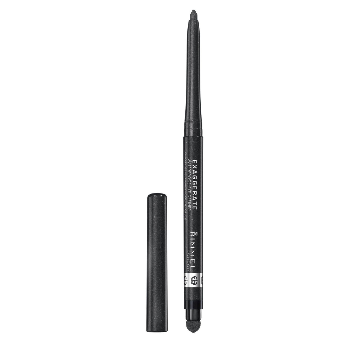 Delineador Rimmel Exaggerate con aplicación suave y cremosa para definir la mirada