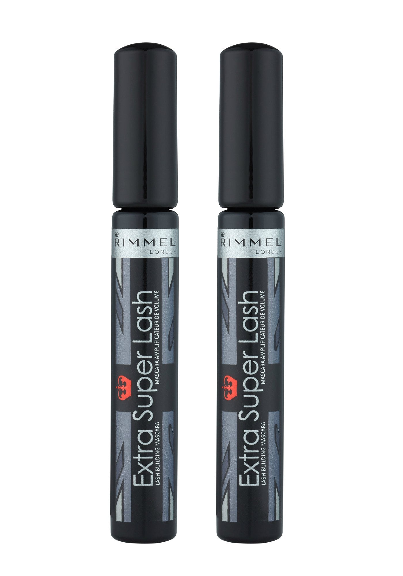 Rimmel Extra Super Pestañas Negra en aplicación suave para pestañas definidas
