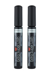 Rimmel Extra Super Pestañas Negra en aplicación suave para pestañas definidas