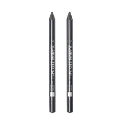 Rimmel Scandaleyes Kajal, delineador negro, paquete de 2, para color intenso y duradero.