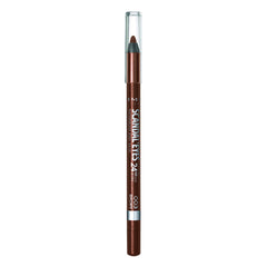 Rimmel Scandaleyes lapiz gel resistente al agua para ojos, color intenso y duradero.