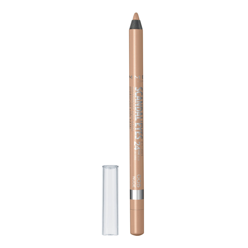 Rimmel Scandaleyes lapiz-kajal nude 005, embalaje práctico para retoques.