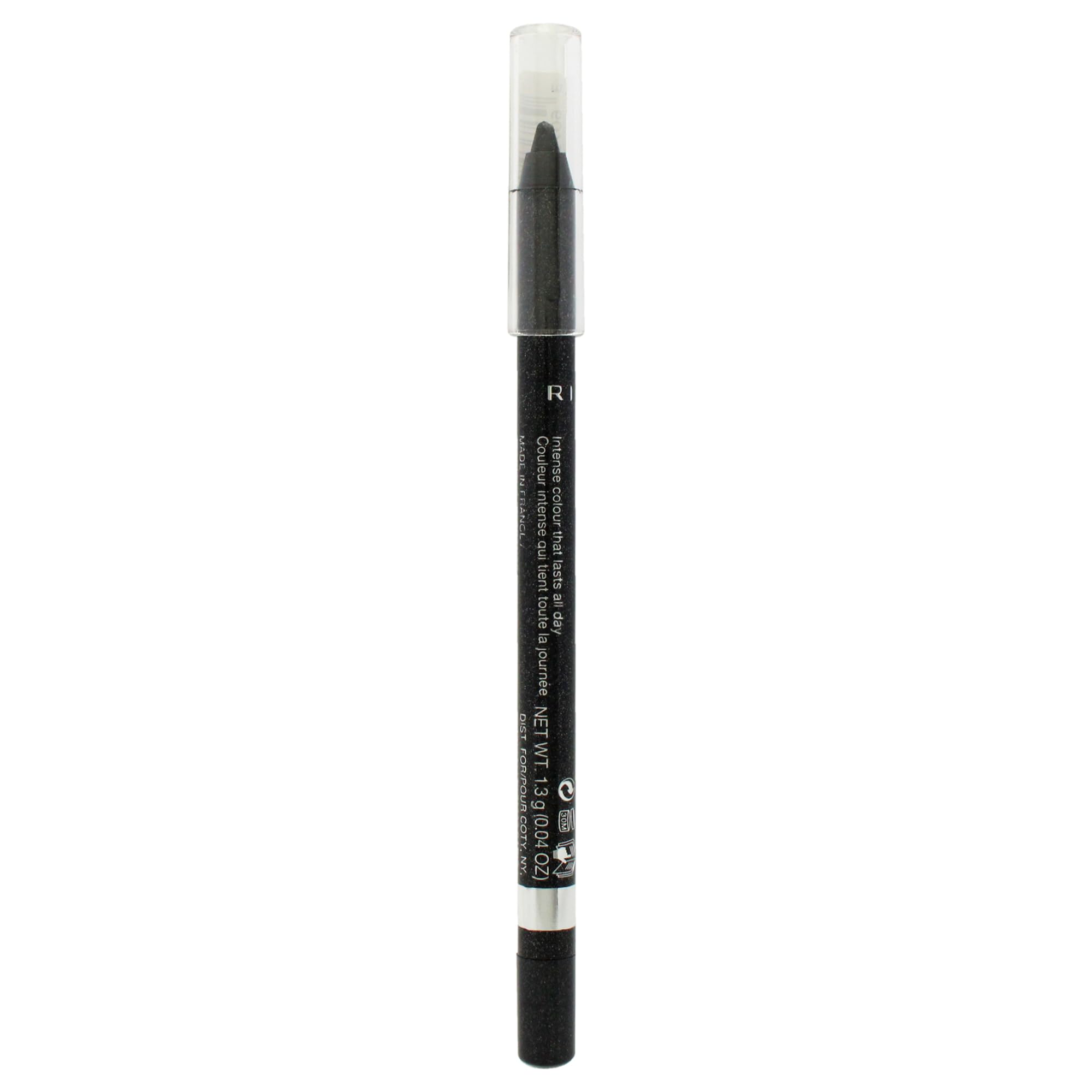 Rimmel Scandaleyes Sparkling Black, aplicación suave para delineado preciso