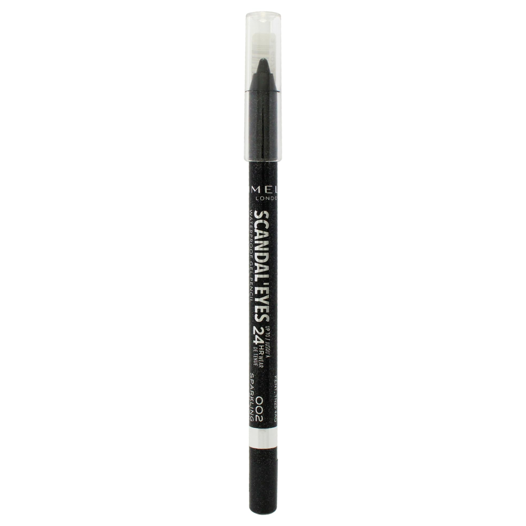 Rimmel Scandaleyes Sparkling Black, acabado brillante que realza mirada y pestañas