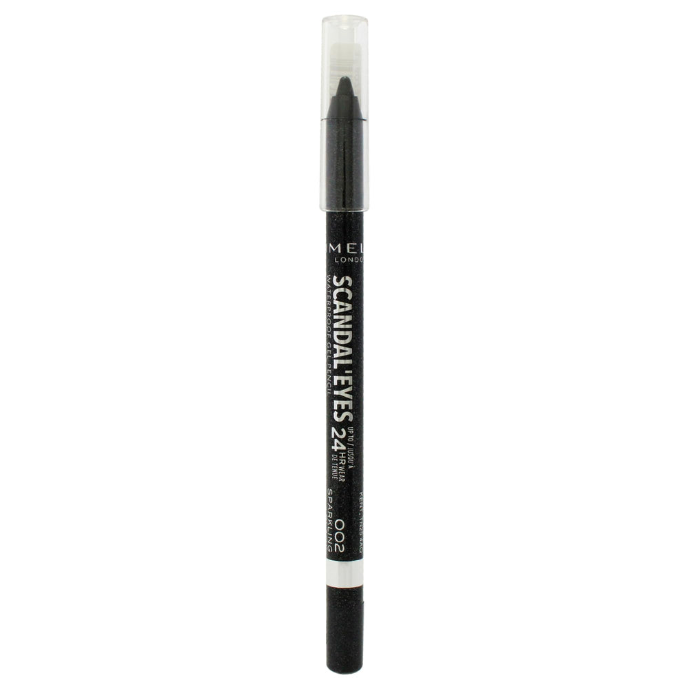 Rimmel Scandaleyes Sparkling Black, acabado brillante que realza mirada y pestañas