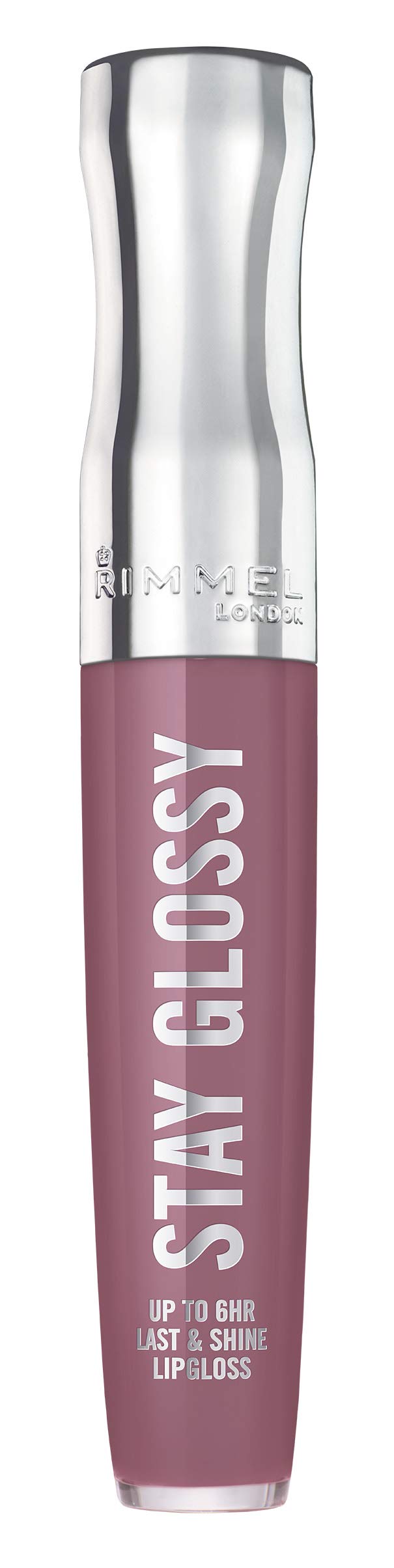 Aplicador ergonómico de Rimmel Stay Glossy ofrece aplicación precisa y uniforme.