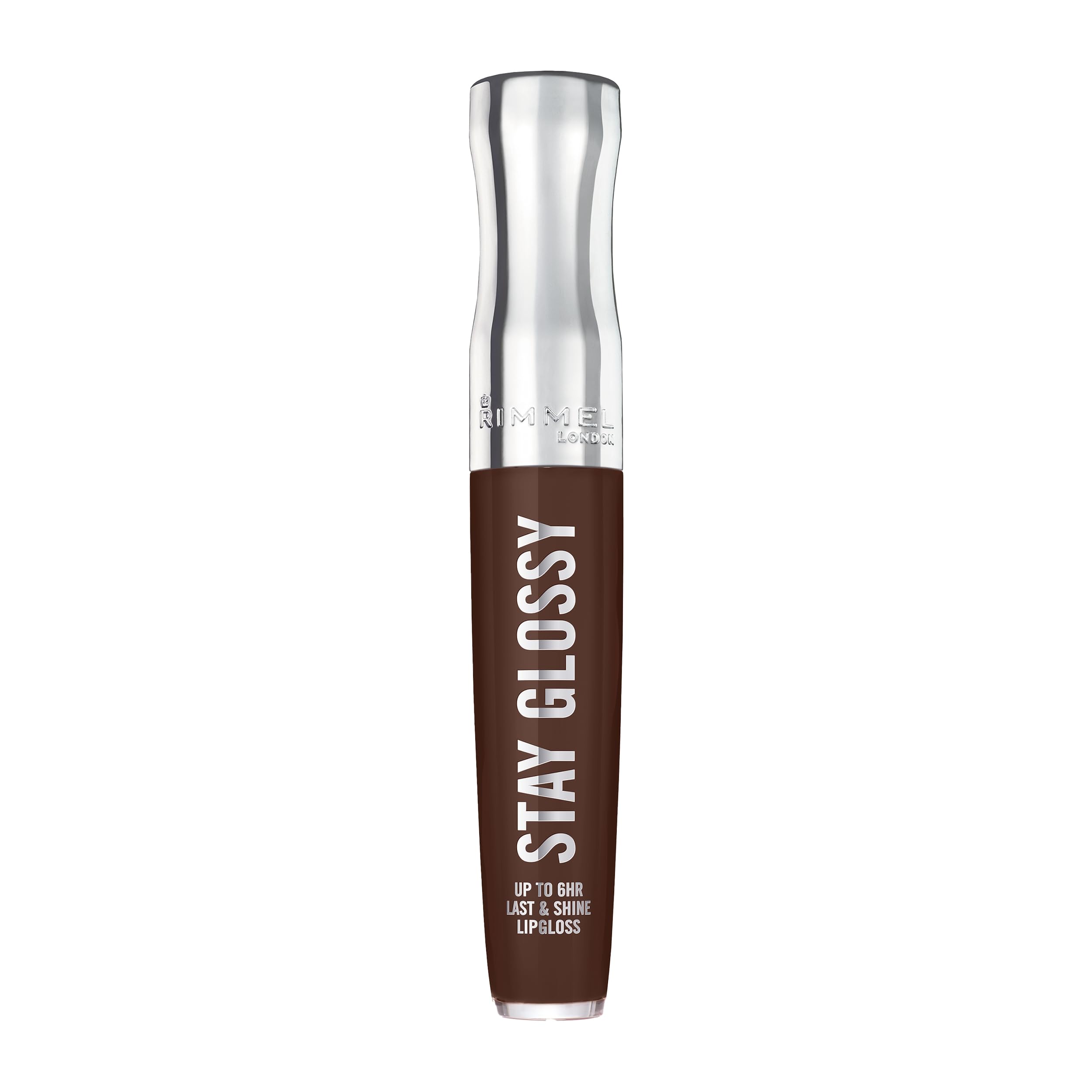 Rimmel Stay Glossy Cocoa Kiss, aplicador preciso para color intenso sin esfuerzo