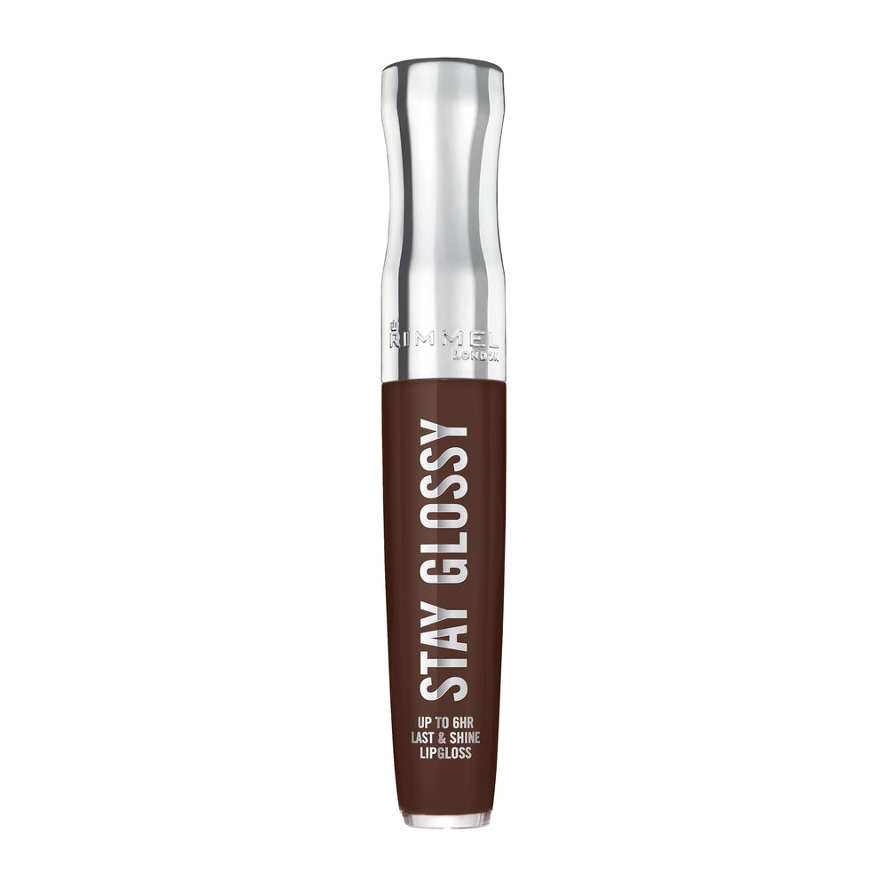 Rimmel Stay Glossy Cocoa Kiss, aplicador preciso para color intenso sin esfuerzo