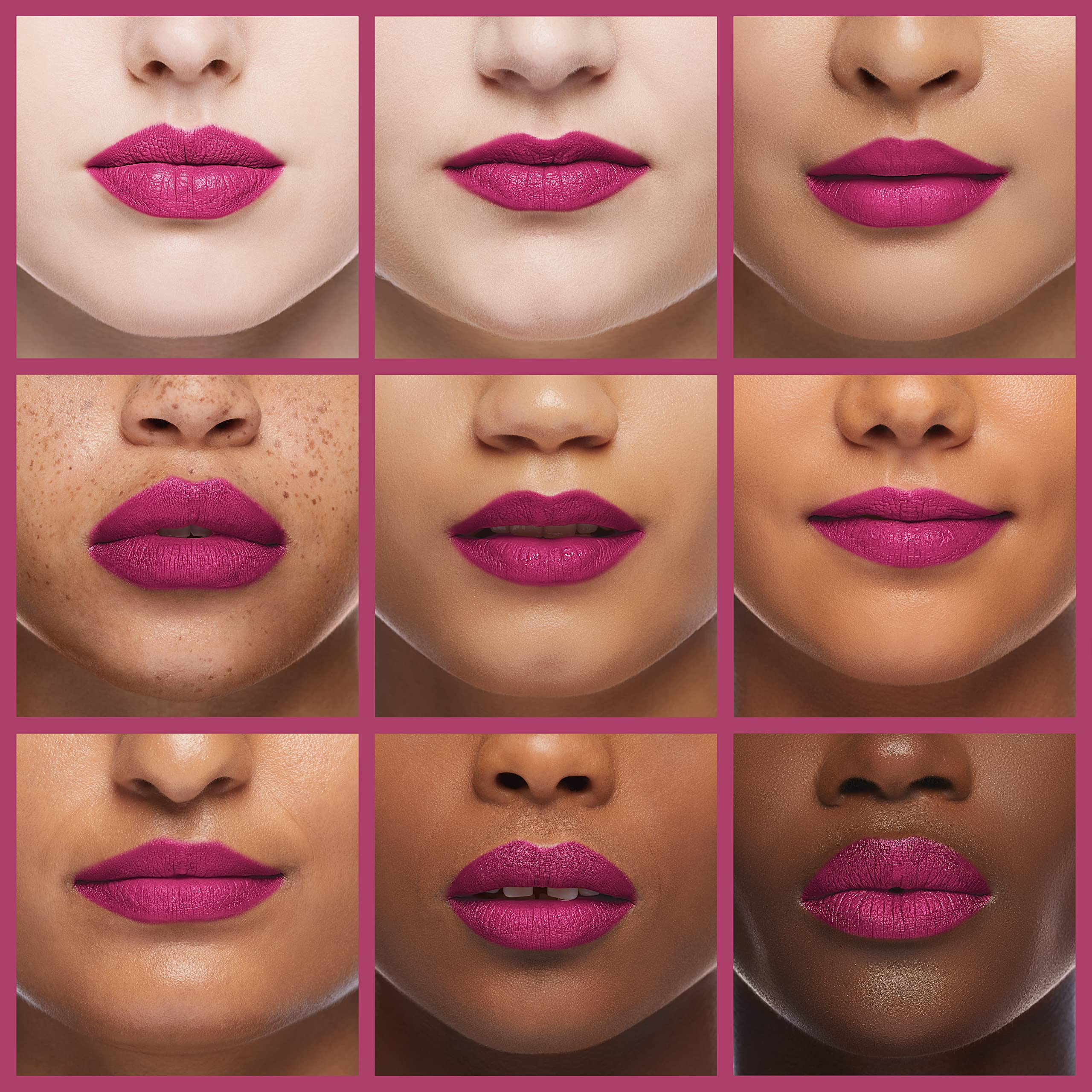 Rimmel labial líquido mate, foco en aplicación, una pasada cubre todo en Latido.
