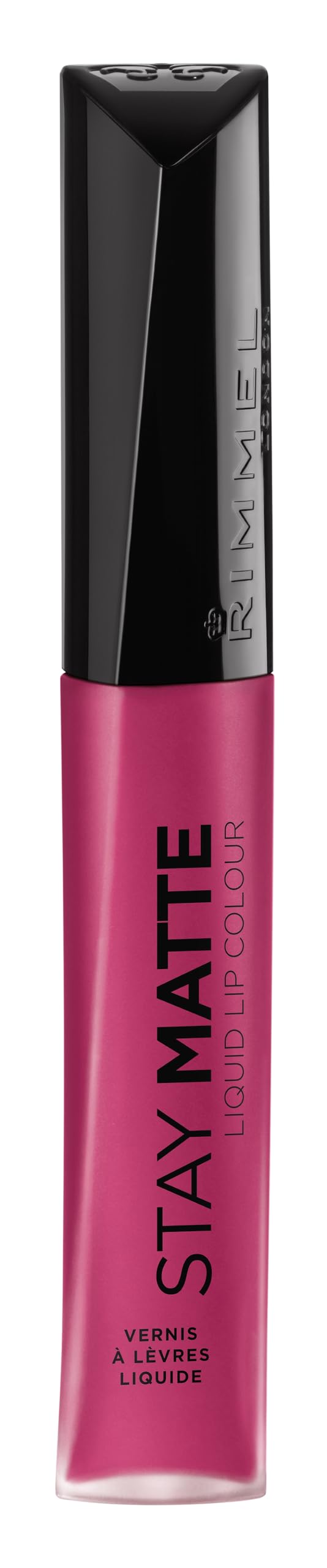 Rimmel labial líquido mate, foco en labio, color intenso y acabado estable en tono Latido.