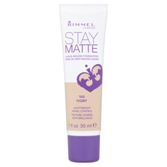 Rimmel Stay Matte Mousse: botella para acabado mate duradero en piel grasa.
