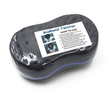 RioRand Solucion versatil para rizos afro y rastas, azul 4-5 pulgadas