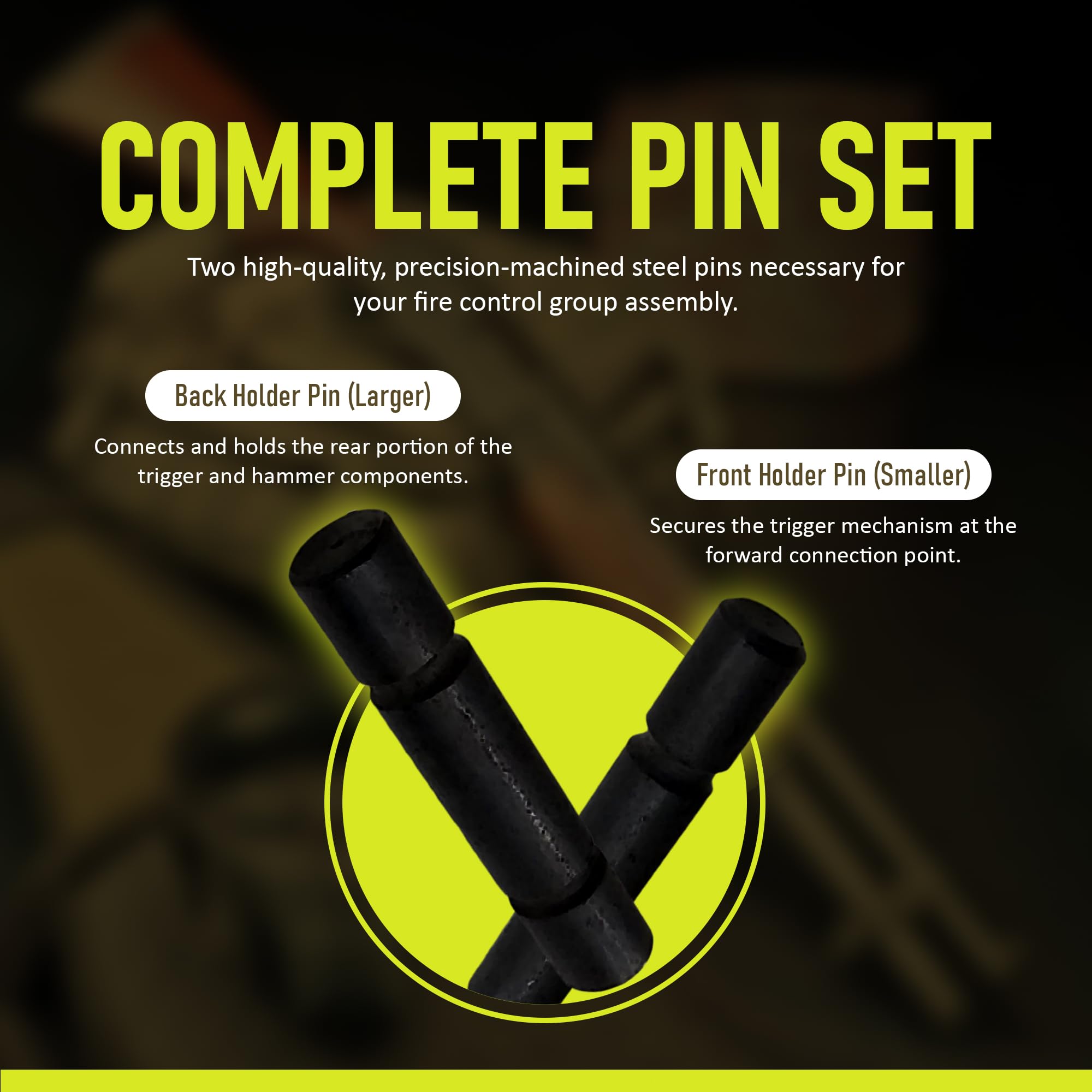 Riot Balls pin gatillo preciso 1187, rendimiento estable