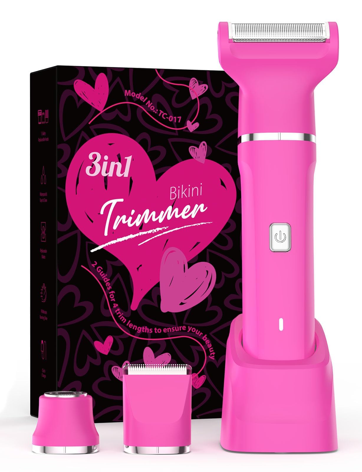 Risina Bikini Trimmer Body Head for fast leg and arm grooming.
