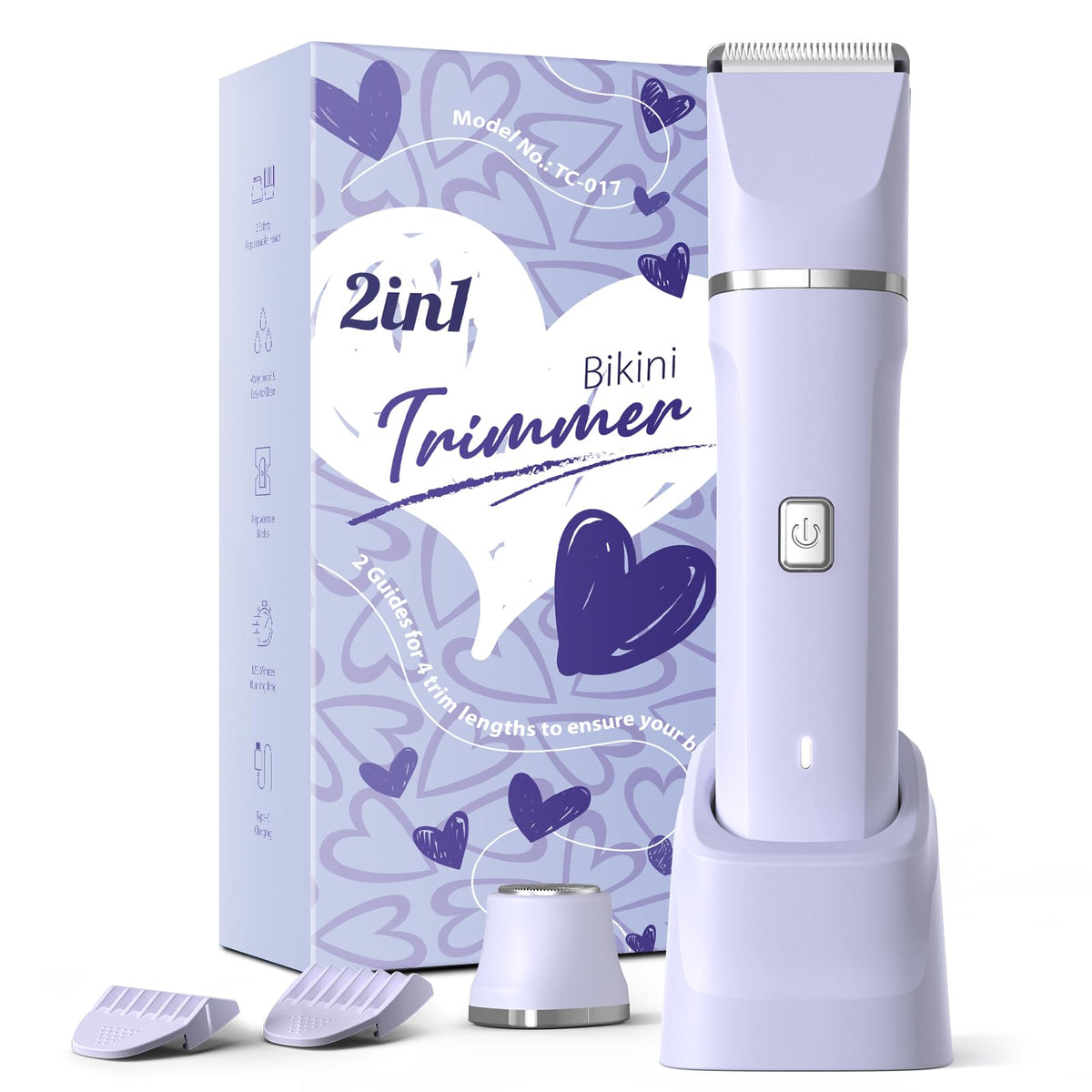 Risina razador eléctrico para mujer en uso en la ducha, piel suave.