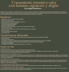 Ritual Botánico imagen de banano aguacate y argán para nutrición