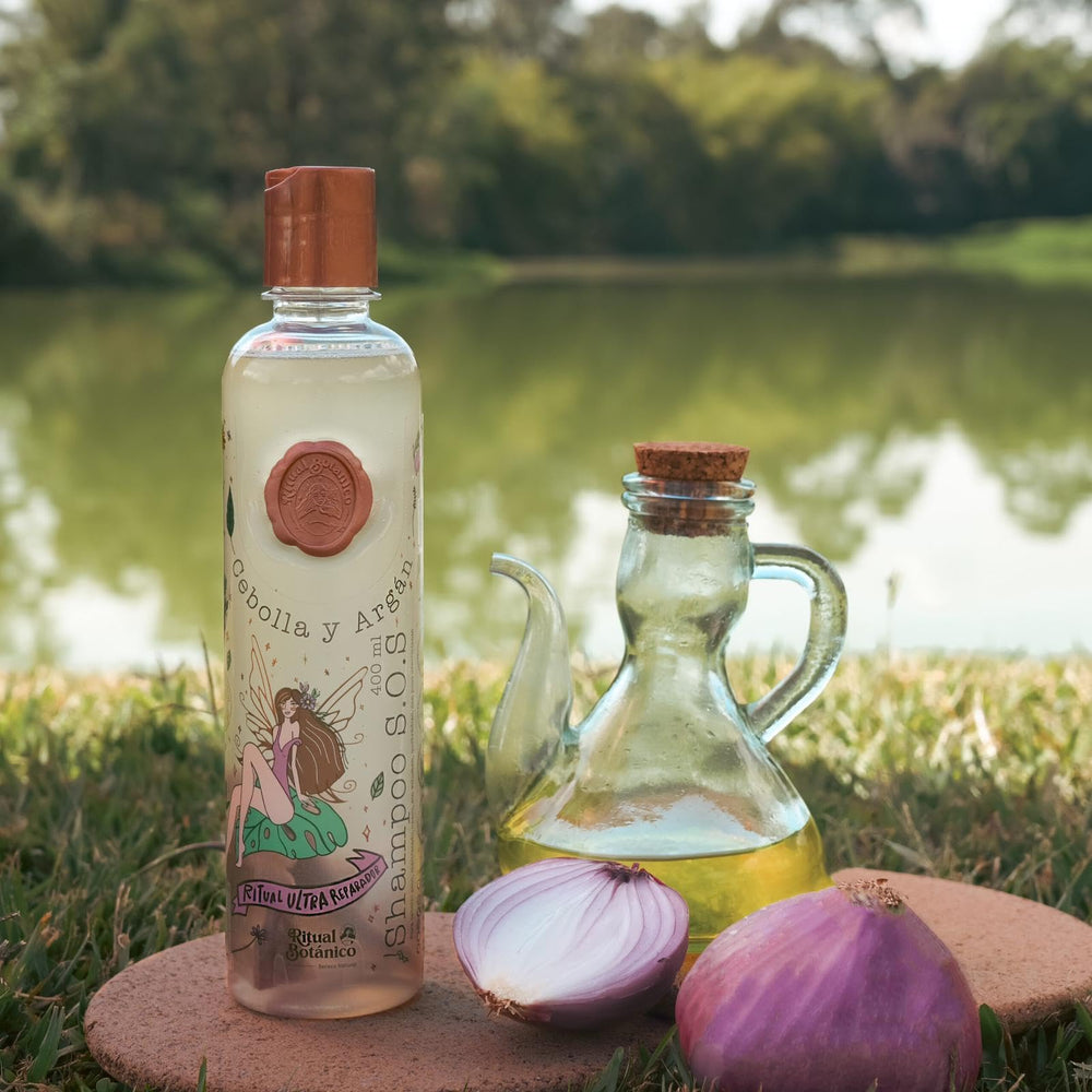 Ritual Botánico envase frontal del shampoo con fórmula natural sin sulfatos