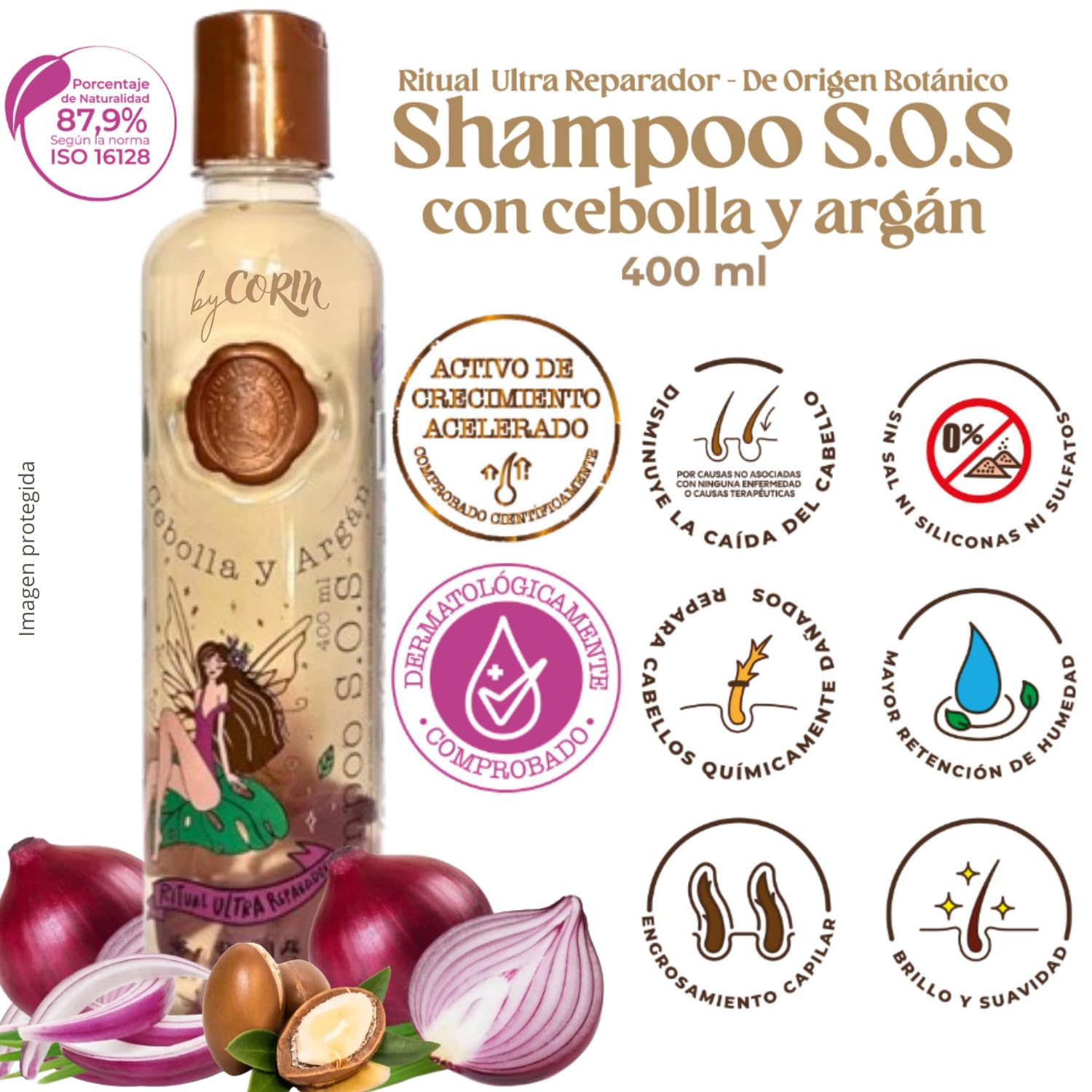 Ritual Botanico acondicionador Plex en envase para reparar y nutrir el cabello dañado