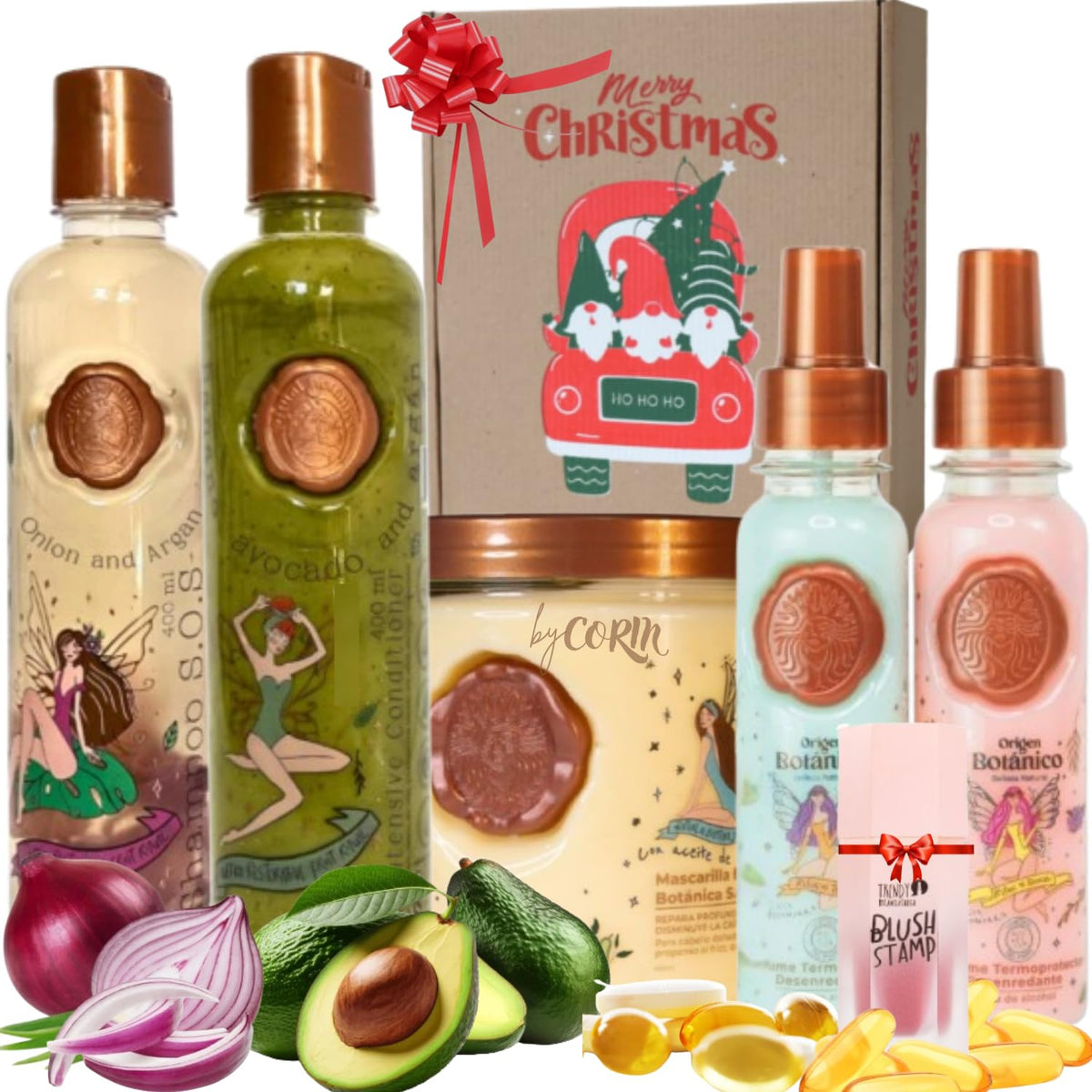 Ritual Botanico kit: shampoo de cebolla en botella para estimulación suave del crecimiento capilar