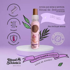 Ritual Botanico Termoprotector anti-frizz, brillo visible en el cabello.