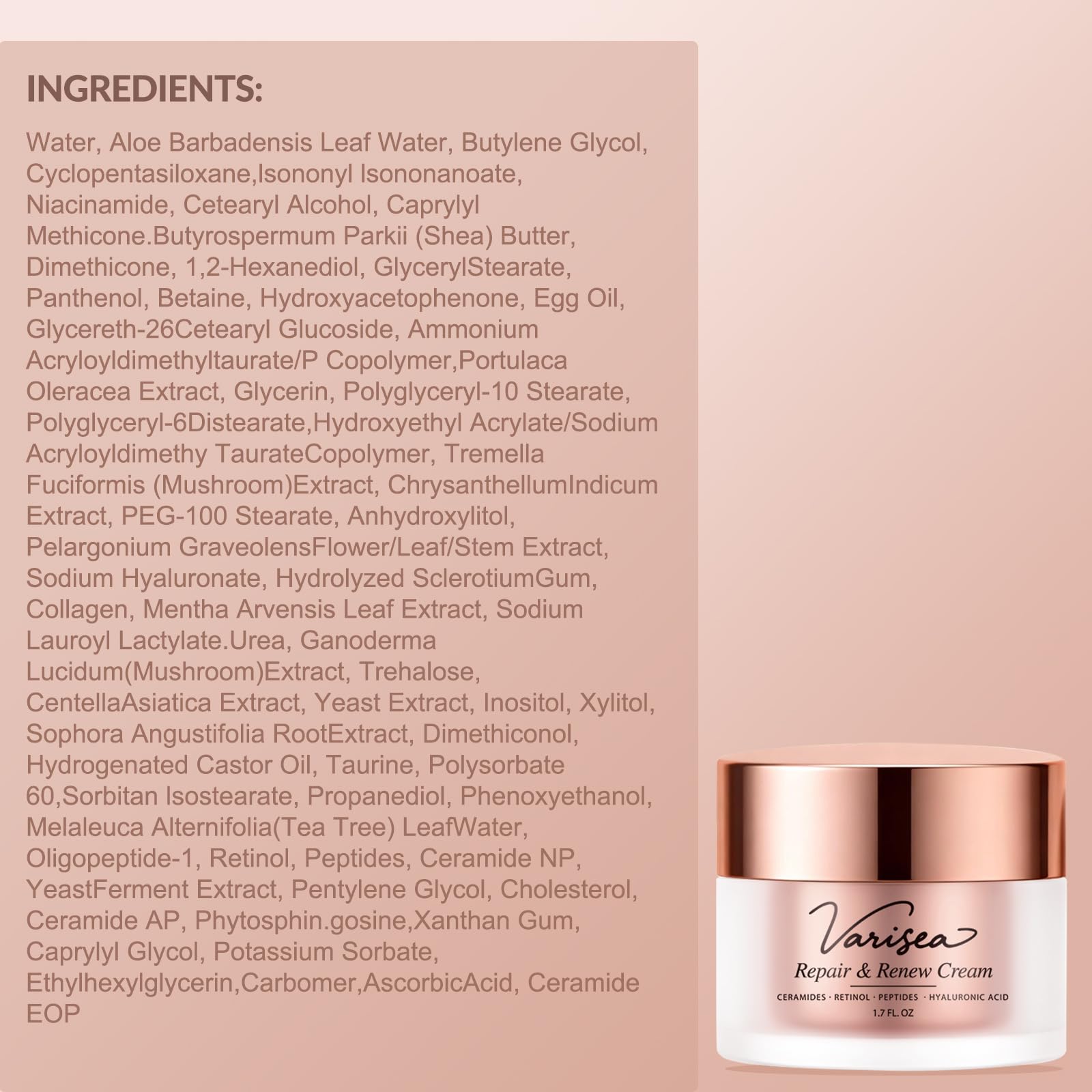 Varisea Reparación y Renovación Crema acompaña tu ritual diario de cuidado facial con hidratación suave