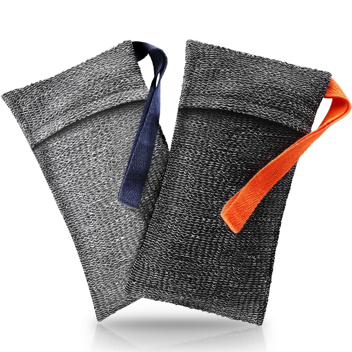 RIYNIBIY Saco de jabón con rejilla doble para exfoliar y durar más.