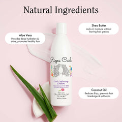 Rizos Curls aceite de coco reduce frizz y aporta brillo natural.
