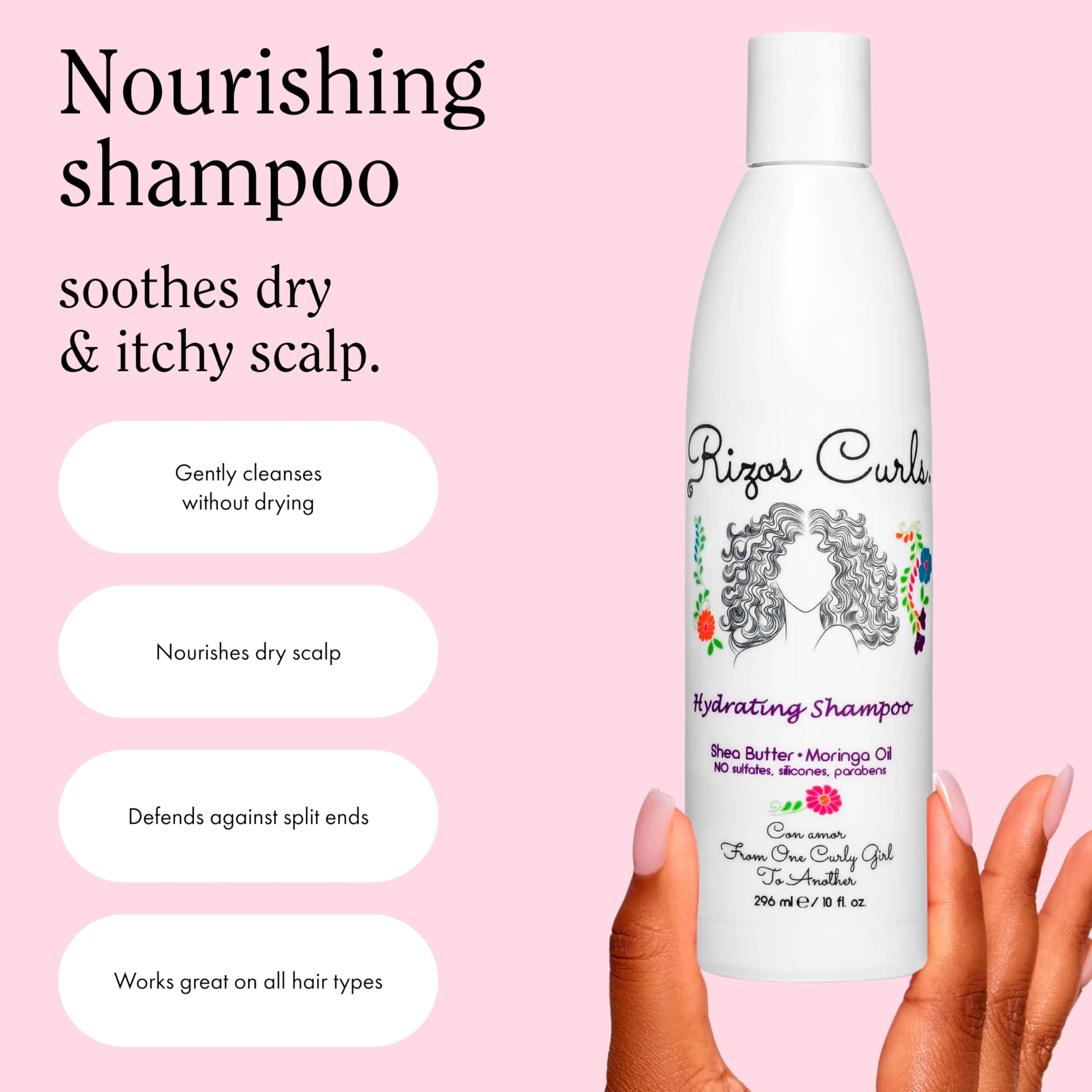 Rizos Curls aceite de girasol, ayuda a sellar humedad.