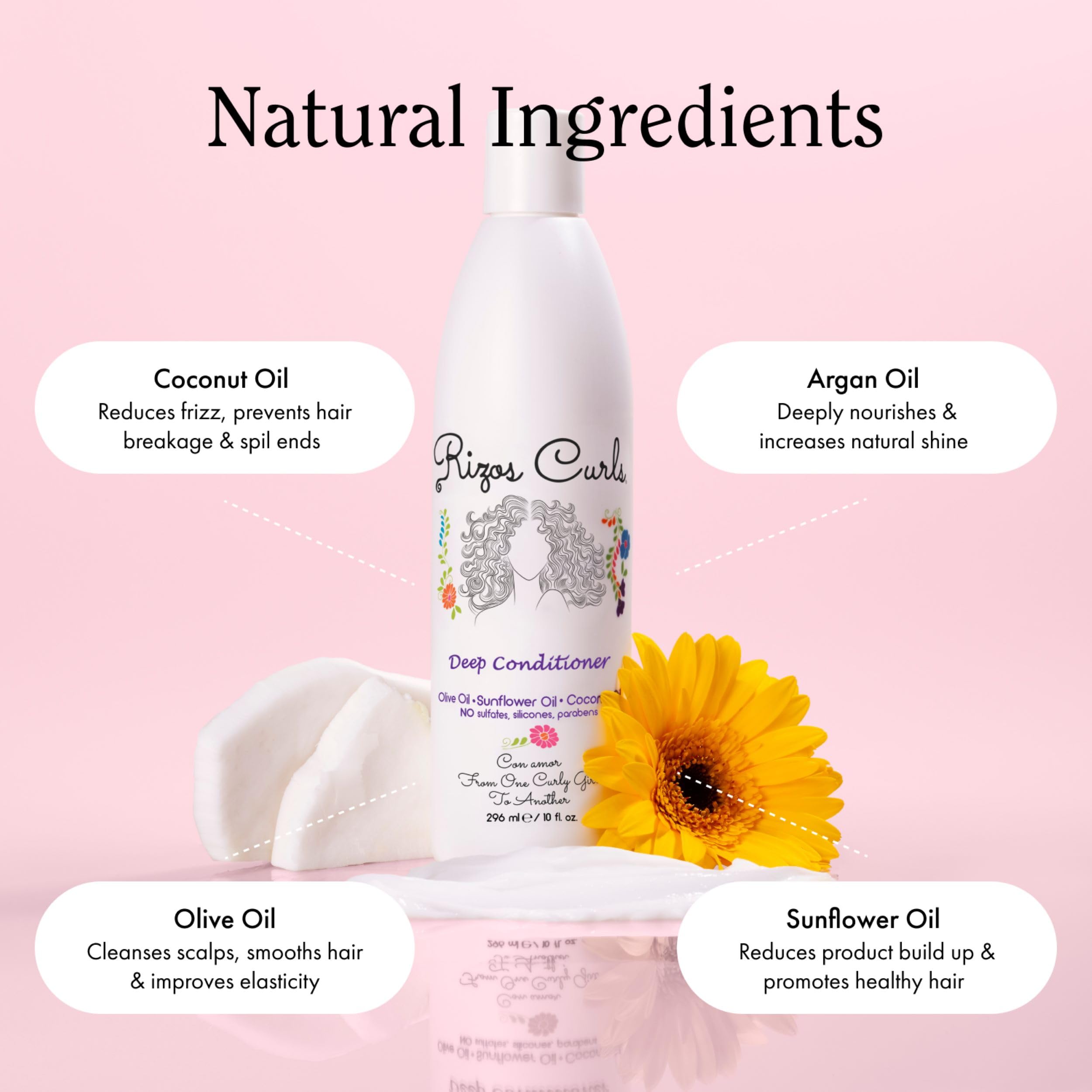 Rizos Curls manteca de karité, reparación y suavidad.
