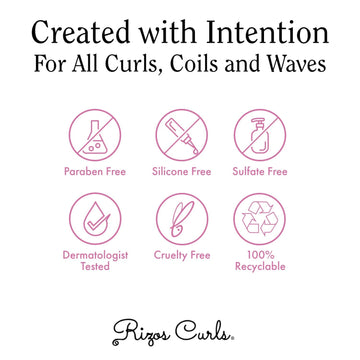 Rizos Curls cabello-sensible-sin-dano, crema segura para cuero cabelludo sensible y cabello teñido.