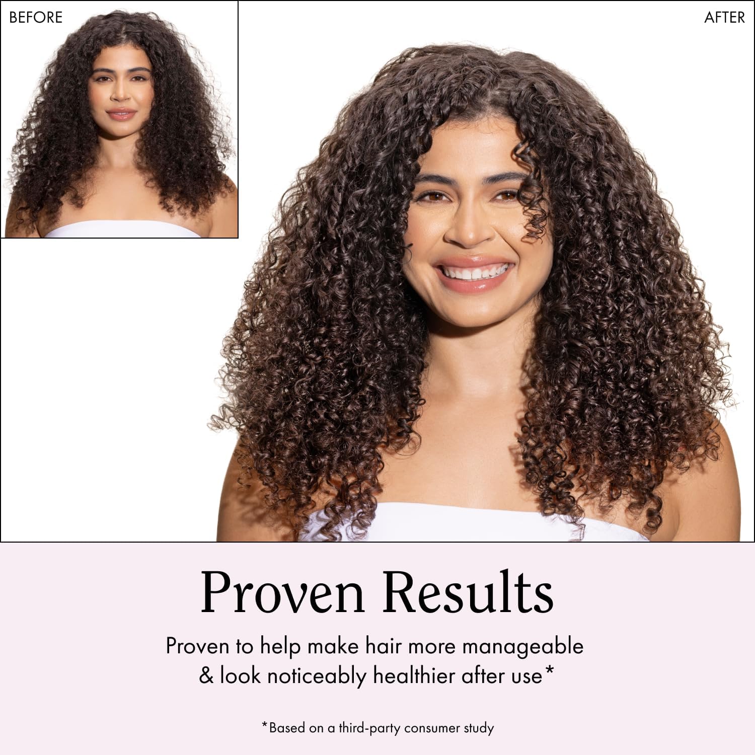 Rizos Curls formula with coconut oil hydrates and adds natural shine