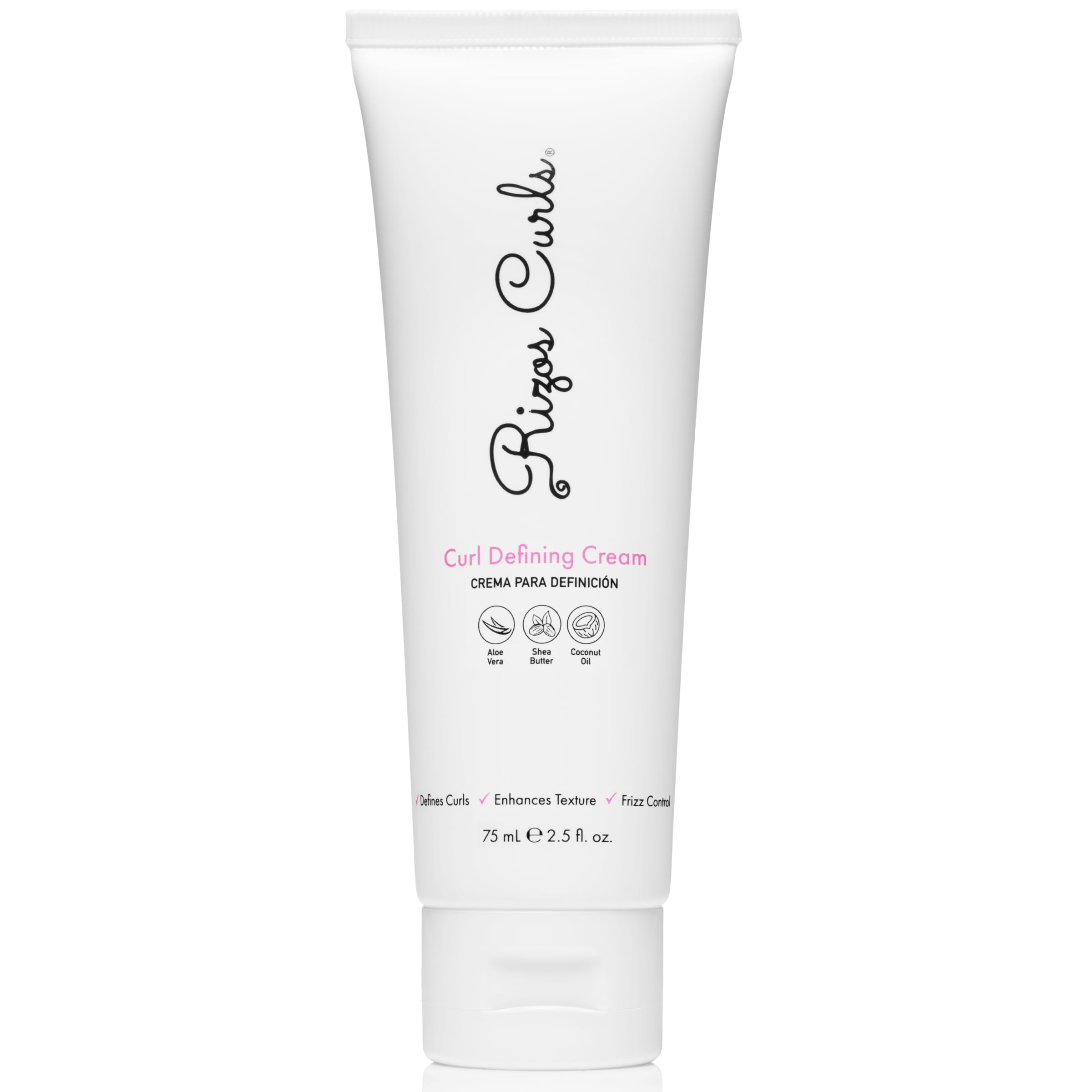 Rizos Curls crema definidora de rizo para viaje, definición sin crujidos.