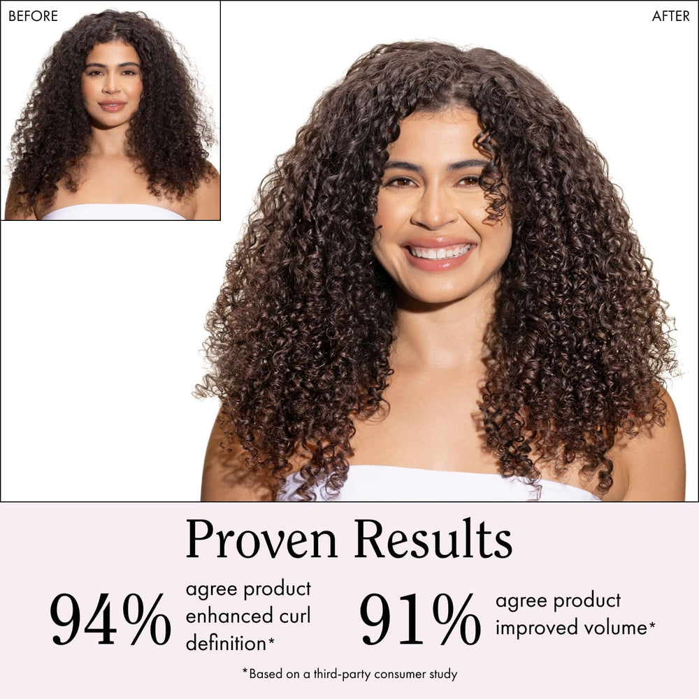 Rizos Curls manteca de karité nutre y sella humedad sin grasa.