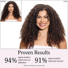 Rizos Curls manteca de karité nutre y sella humedad sin grasa.