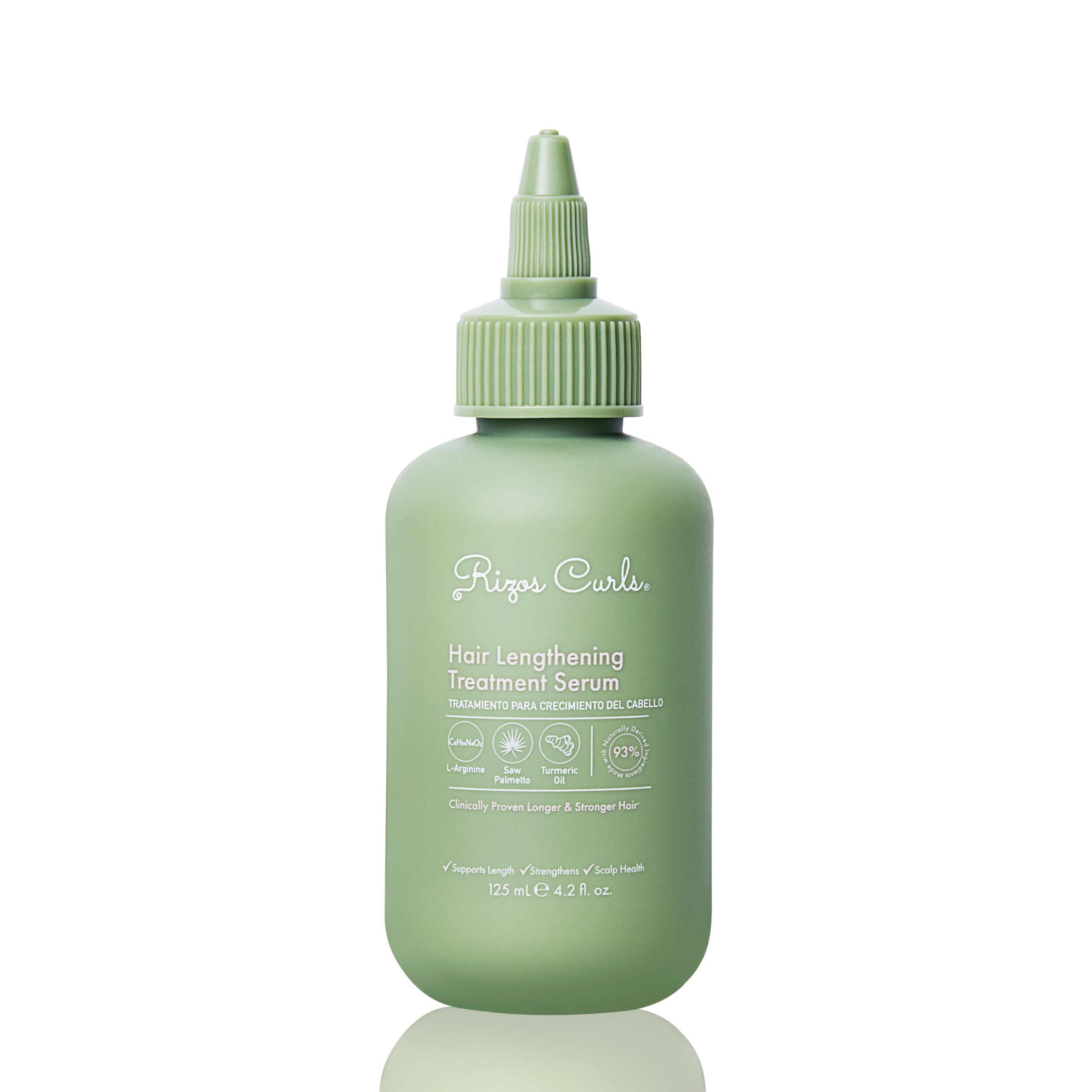 Rizos Curls Serum para alargamiento del cabello desde la raíz, aspecto más largo