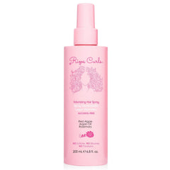 Rizos Curls spray para cabello sin alcohol ofrece volumen y manejo suave.
