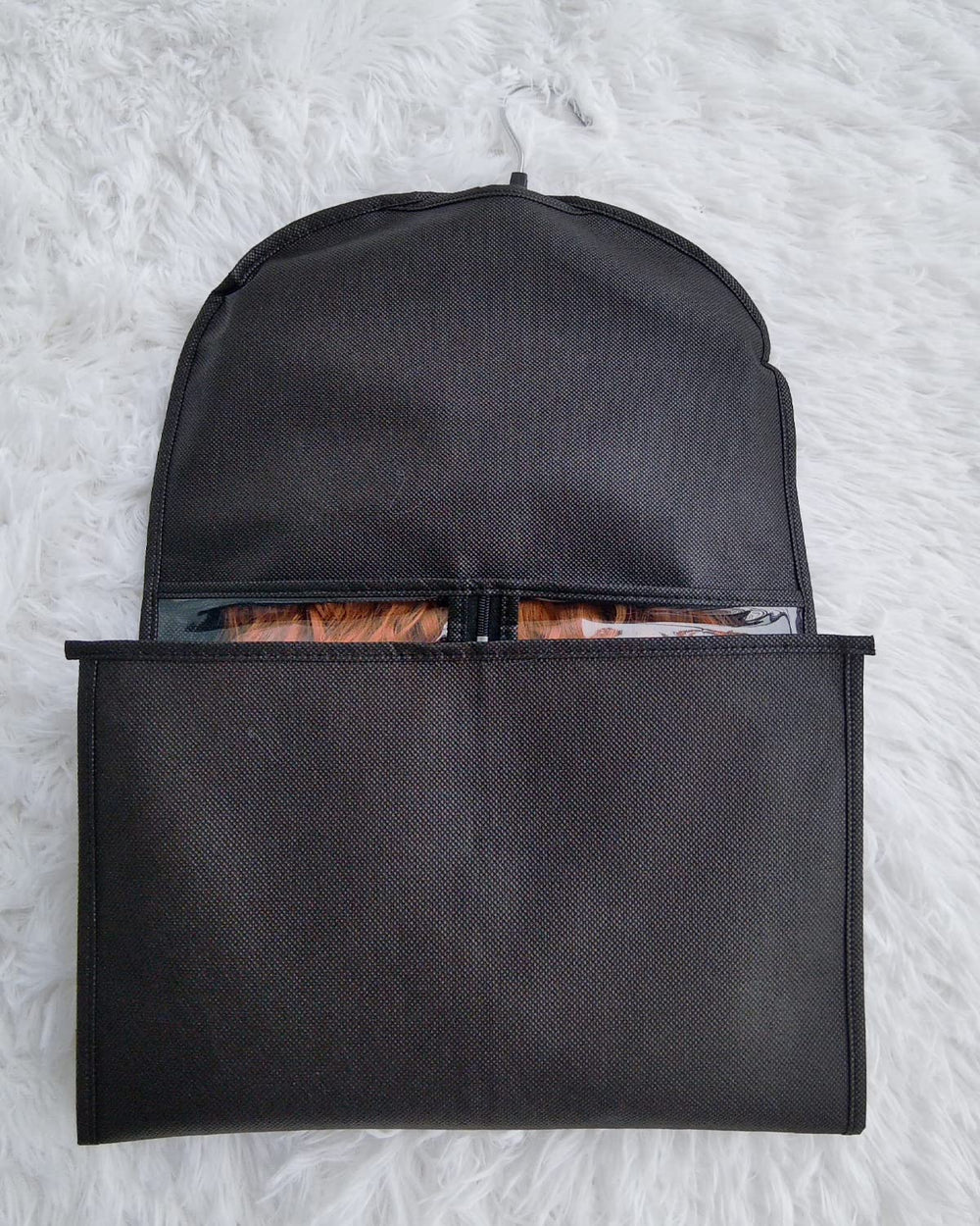 RJMBMUP cremallera suave y fiable del estuche de extensiones.