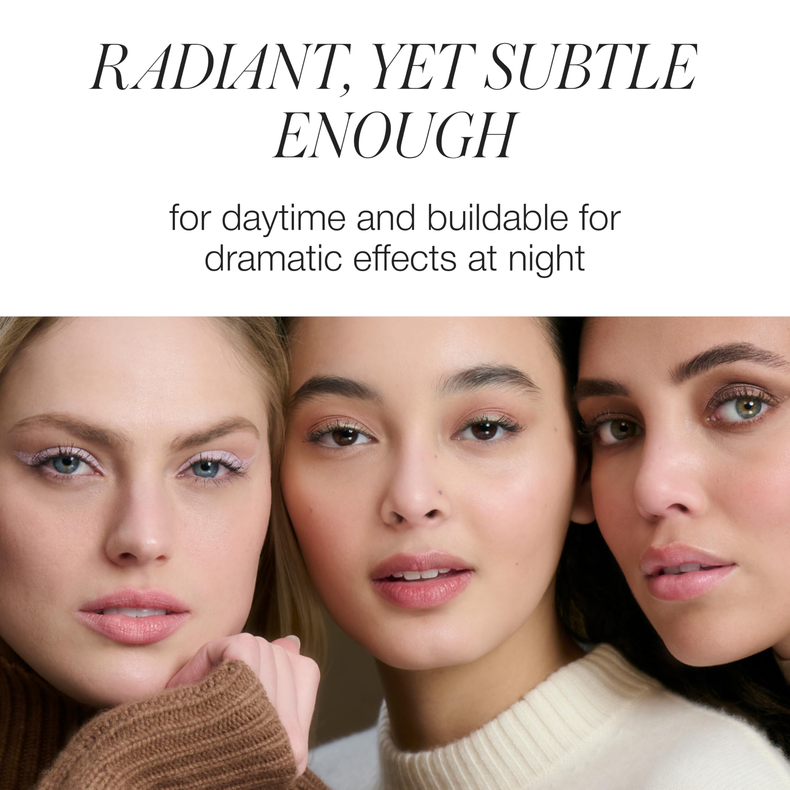 RMS Beauty Cashmere Matte Eyelights finition satin douce qui reste tout au long de la journée.