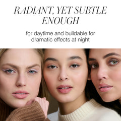 RMS Beauty Cashmere Matte Eyelights finition satin douce qui reste tout au long de la journée.