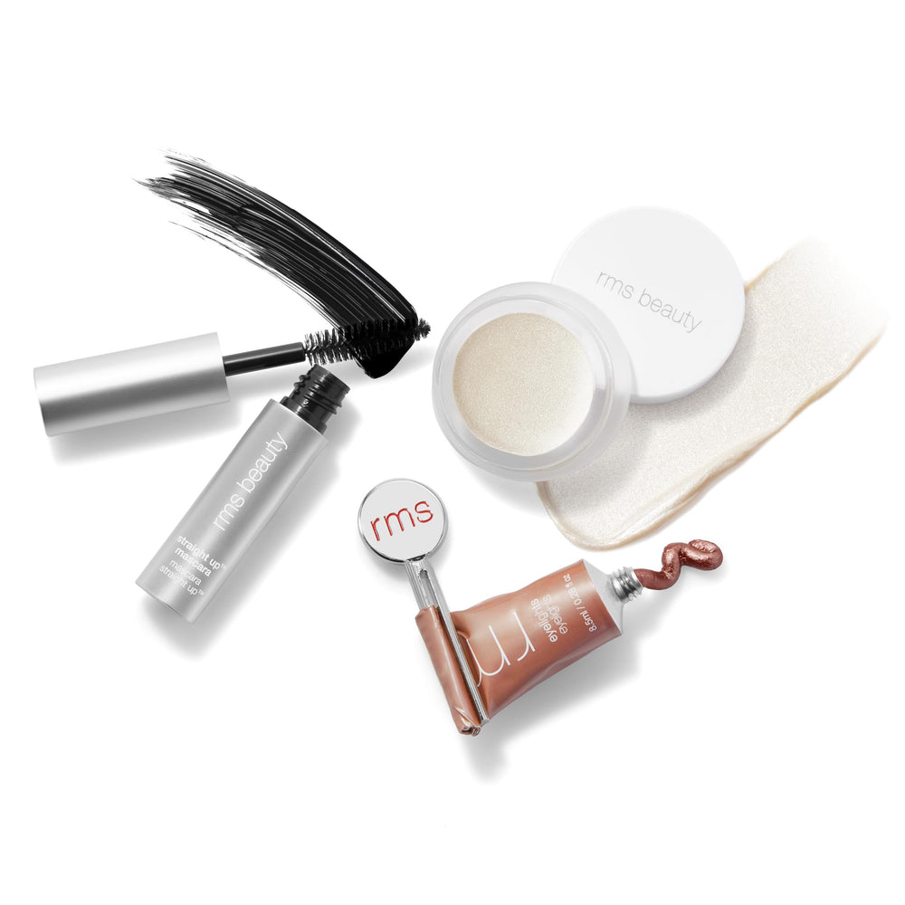 RMS Beauty iluminador crema, aplicación fácil y rápida.