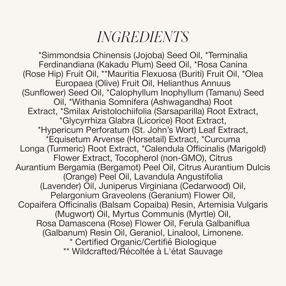 RMS Beauty Kakadu Beauty Oil no engrasa y cuida los poros.